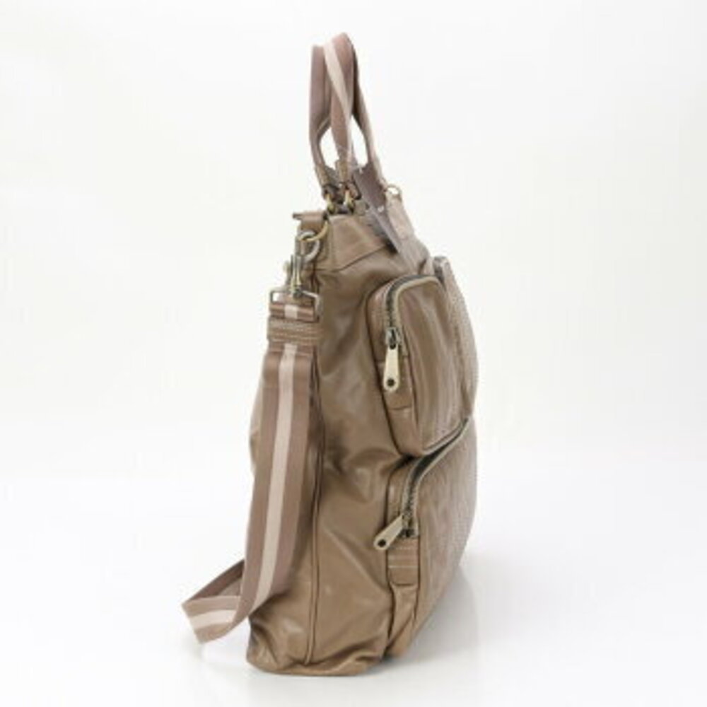 Burberry leather shoulder bag messenger business tote ERE - Picture 4 of 14